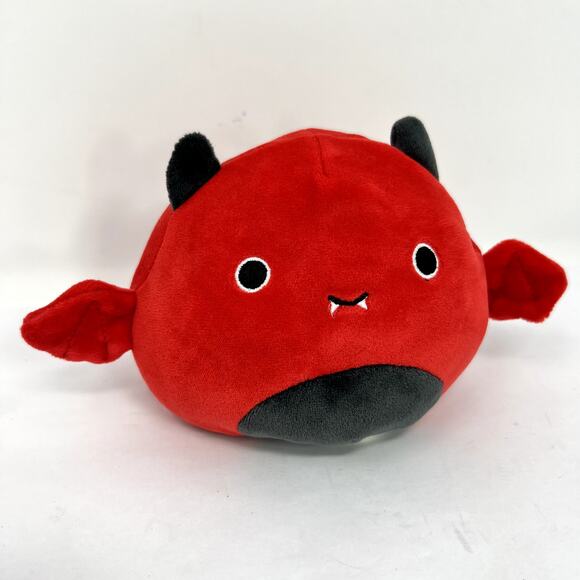 Squishmallow Tally Dante FlipAmallows Demon Cat Hat Spooky Plush Stuffed Animal - Picture 4 of 10